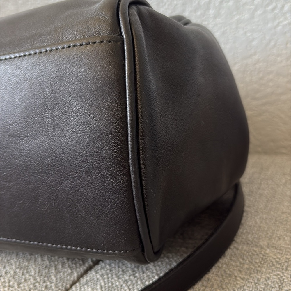❌ SOLD❌. Vintage Coach Leather  Hudson Doctor Bag rare BLK - Picture 7 of 13